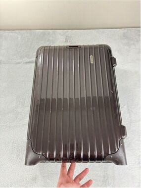 Rimowa Salsa Deluxe 32L Brown Two Wheel Carryon Suitcase Lock Doesn't Work